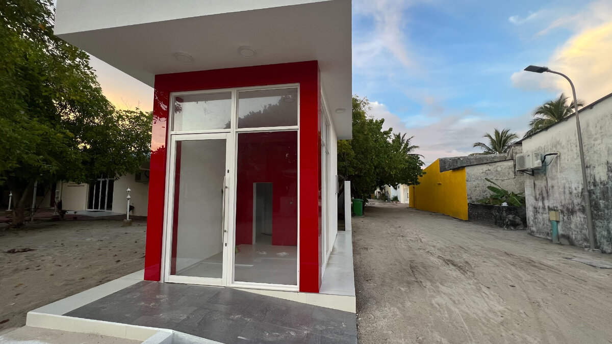 строящееся помещение для банкомата