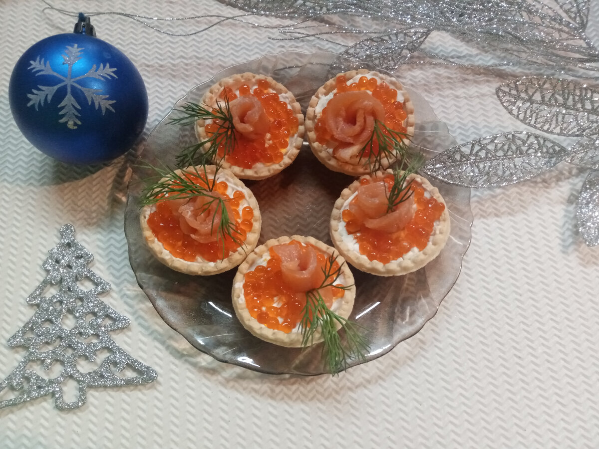 Закуска в тарталетках