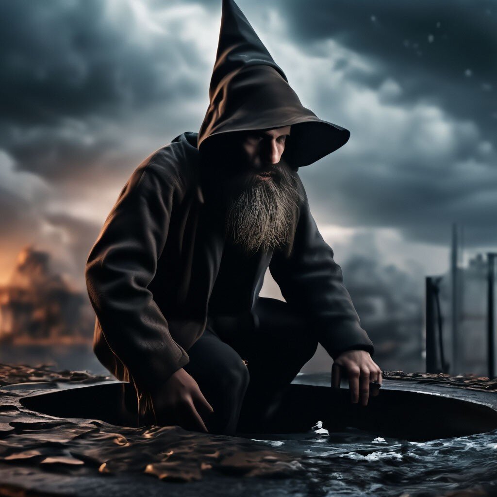 Просто он работает волшебником