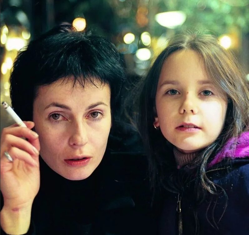 Ирина Апексимова с дочерью Дарьей. 