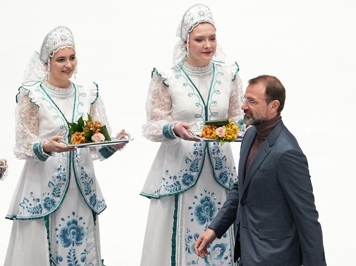    Фигурное катание. Финал КР. Церемония награждения© РИА Новости / Александр Вильф