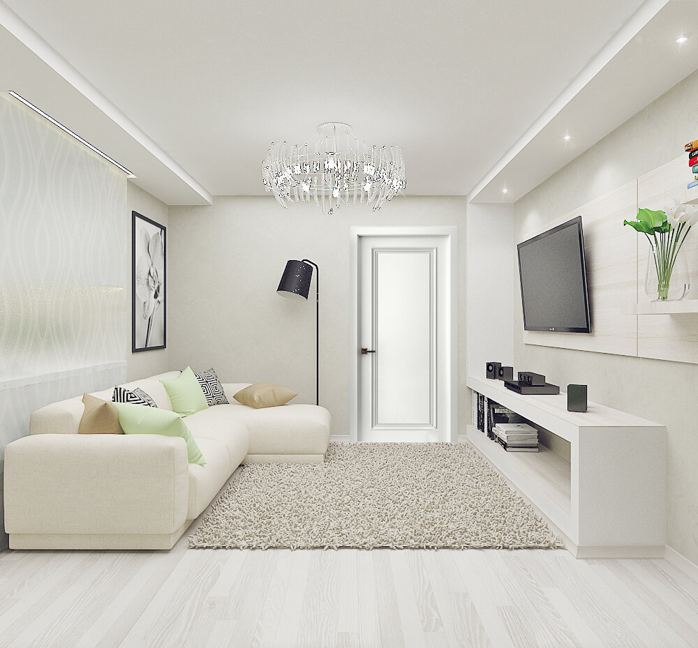 межкомнатная дверь Бремен-1 цвет RAL 9001