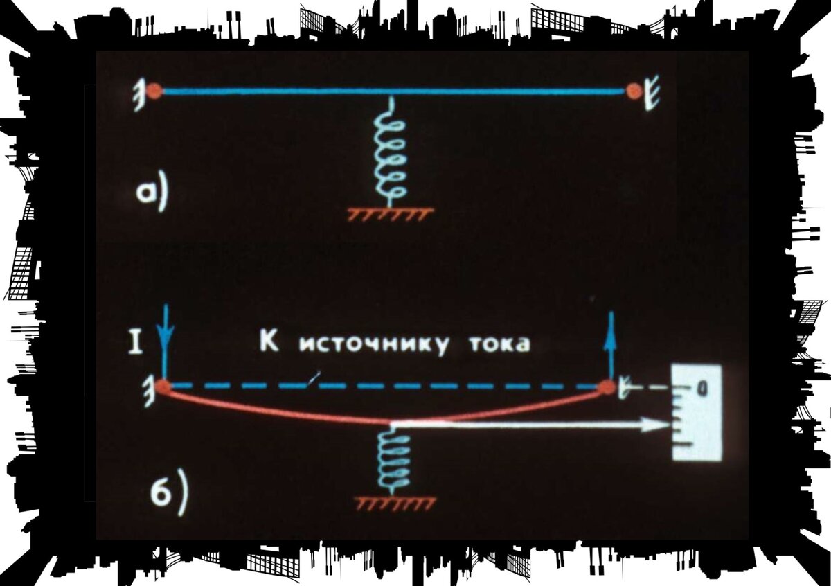 Схема электрического контакта