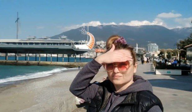 Ялта, апрель