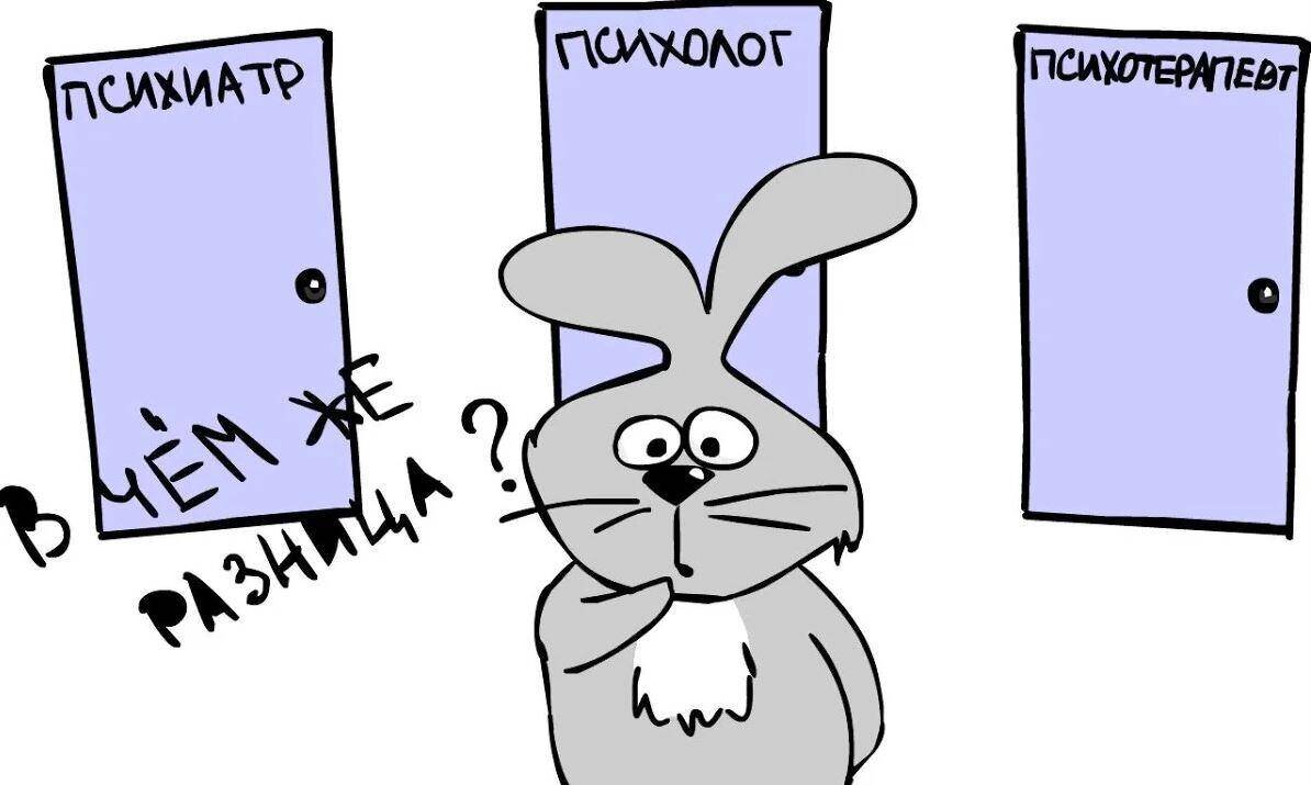 Психиатр, психотерапевт, психолог: кто есть кто?