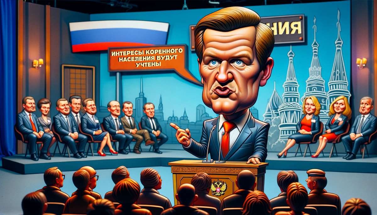 Прямая линия с президентом. Авторские права на карикатуру принадлежат медиагруппе "Хакнем" и защищены товарным знаком ®️