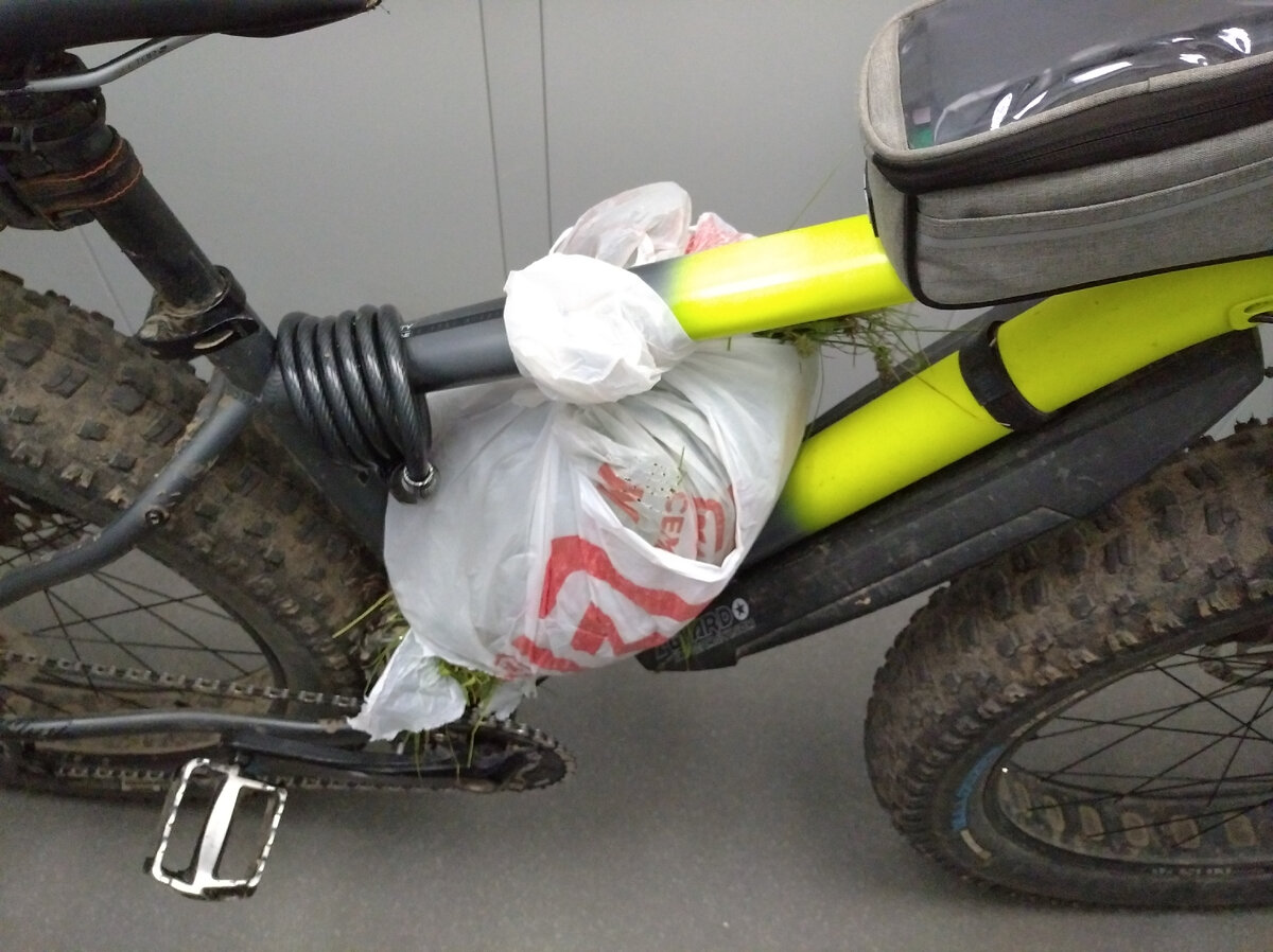 Велосумка на скорую руку