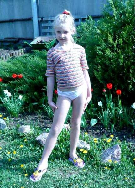    На даче: вот я какая! Фото: Вадим Гарин, личный архив