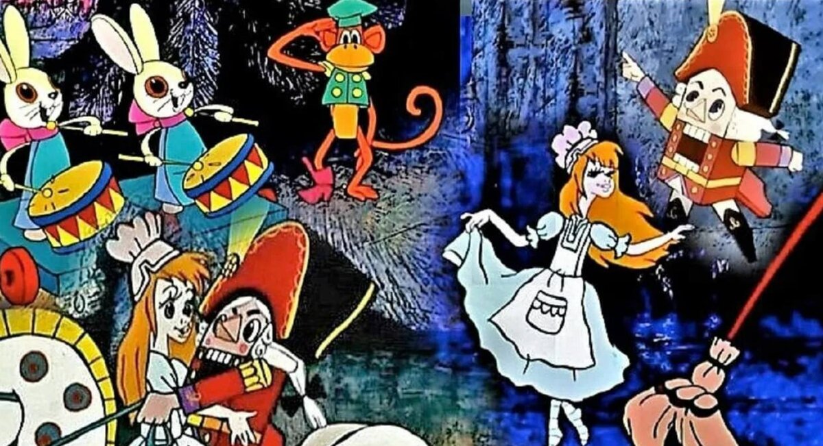 Кадры из мультфильма "Щелкунчик"