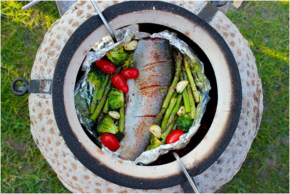 Рыба в тандыре