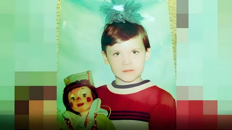 Александрова в детстве