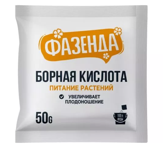 Борная кислота делает огородные и комнатные растения устойчивыми к заболеваниям, повышает всхожесть семян, стимулирует рост саженцев