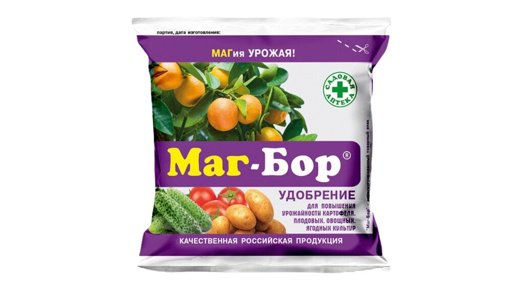 Удобрение маг-бор для повышения урожайности овощей