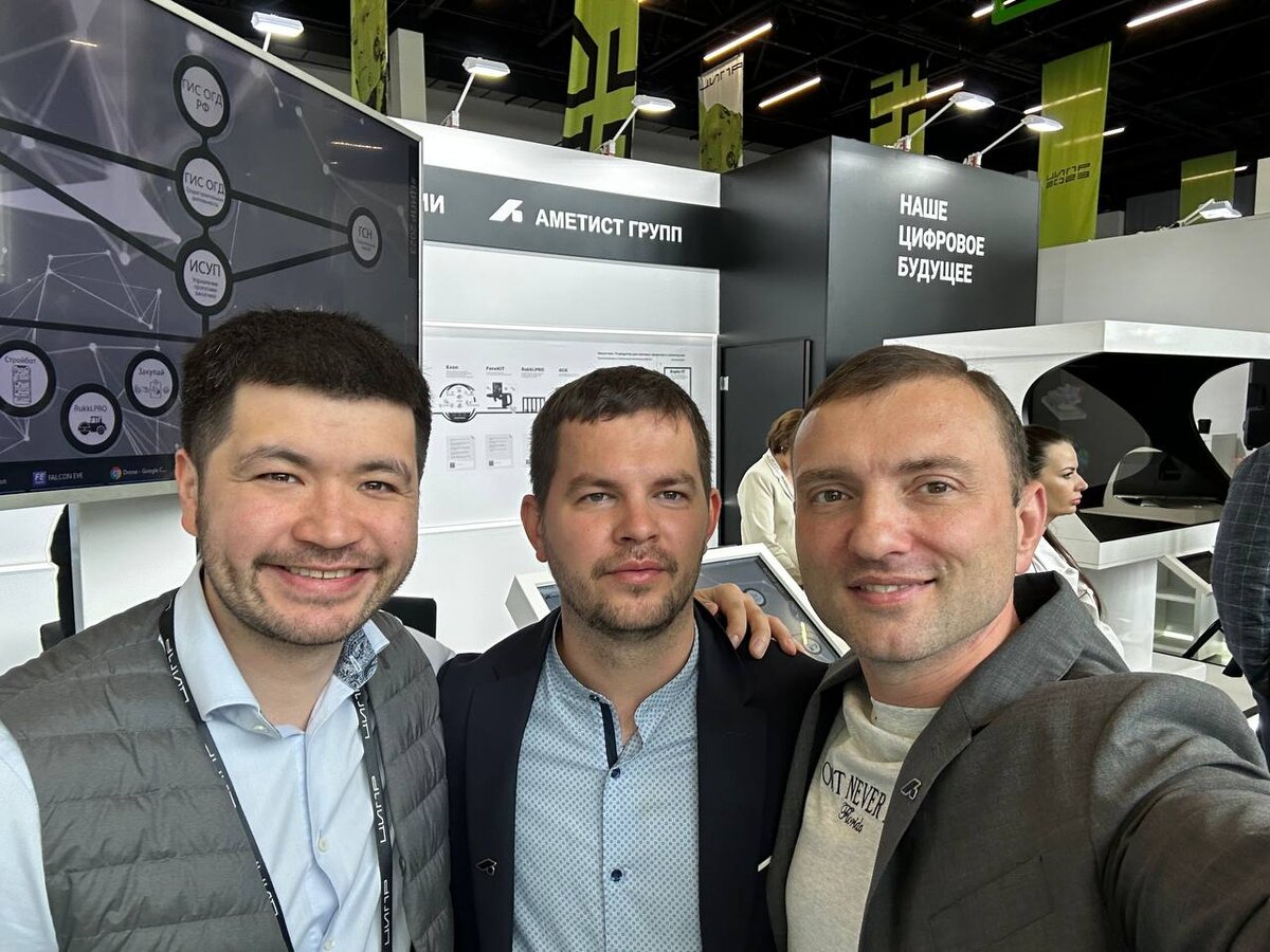 На фото: руководство ГК "Синтека" и и генеральный директор Amethyst Capital, Андрей Тян