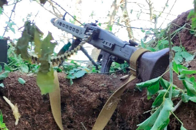 Трофейный немецкий единый пулемёт MG3 (фото из открытых источников)