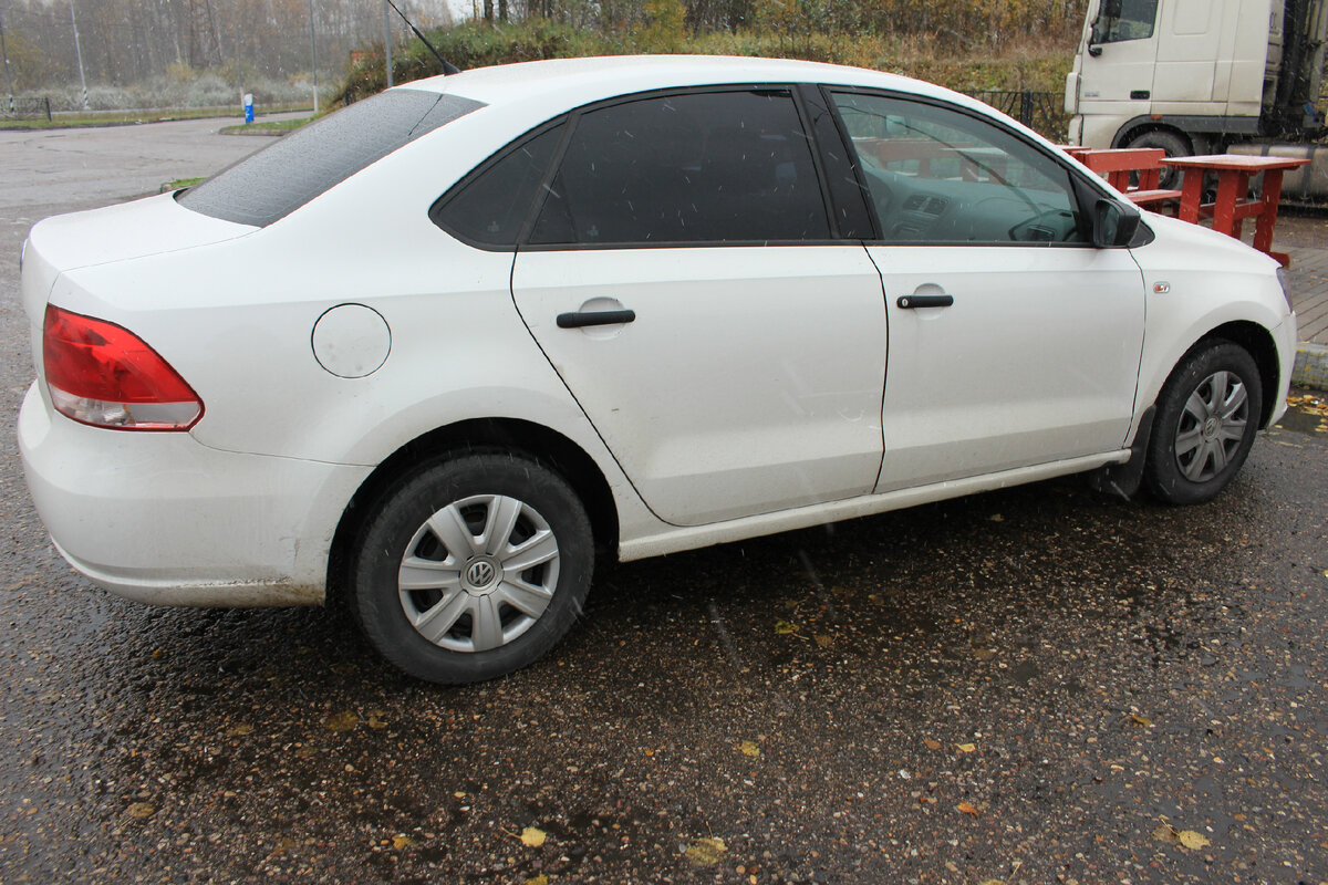 Моя битая машинка Volkswagen Polo