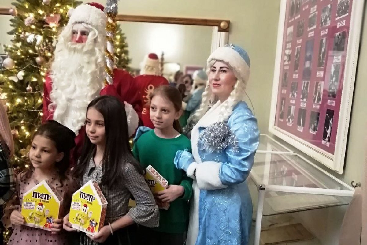    Ребята мечтают не только об игрушках и конфетах.