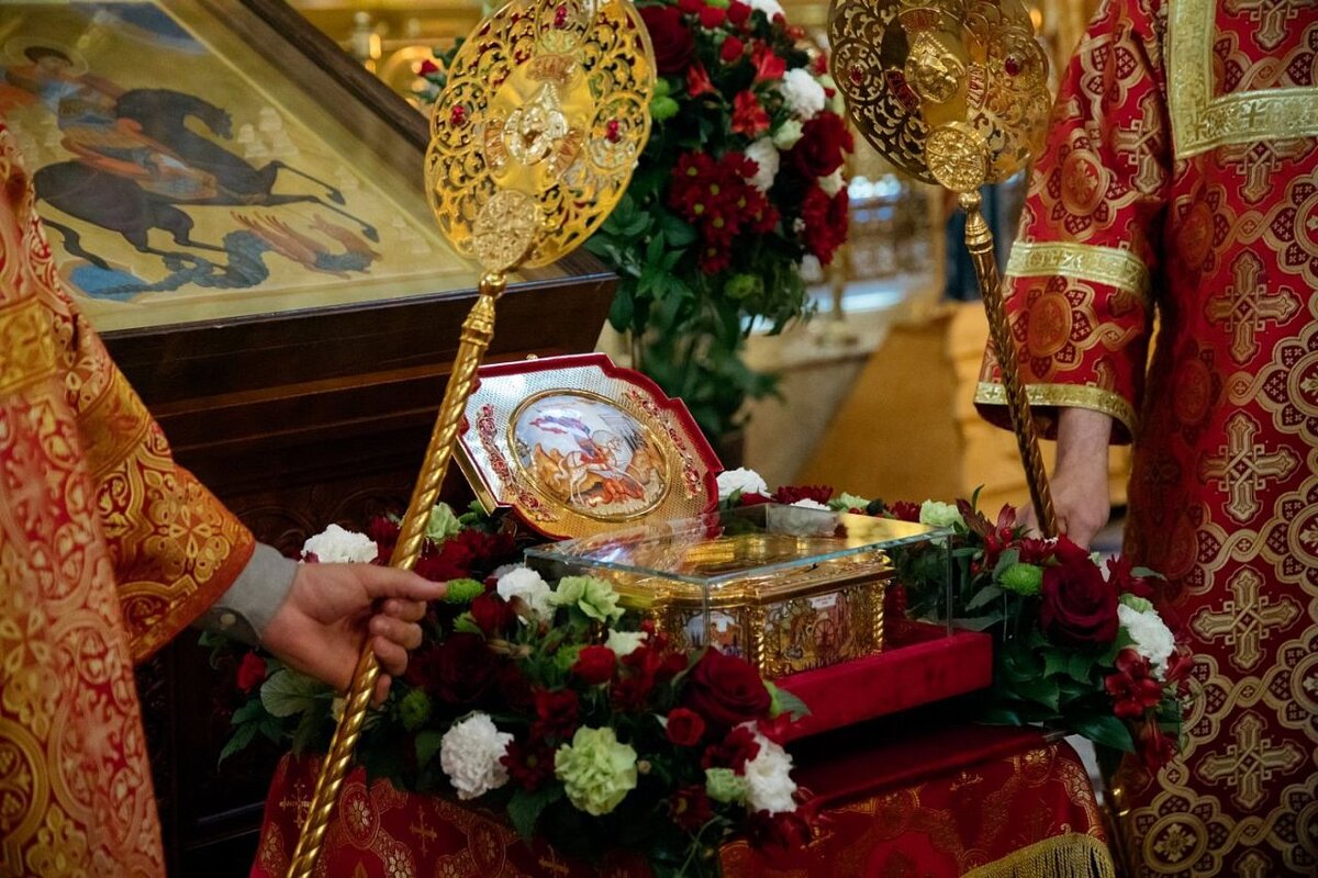    В храм, построенный югорской компанией, внесут мощи Георгия Победоносца