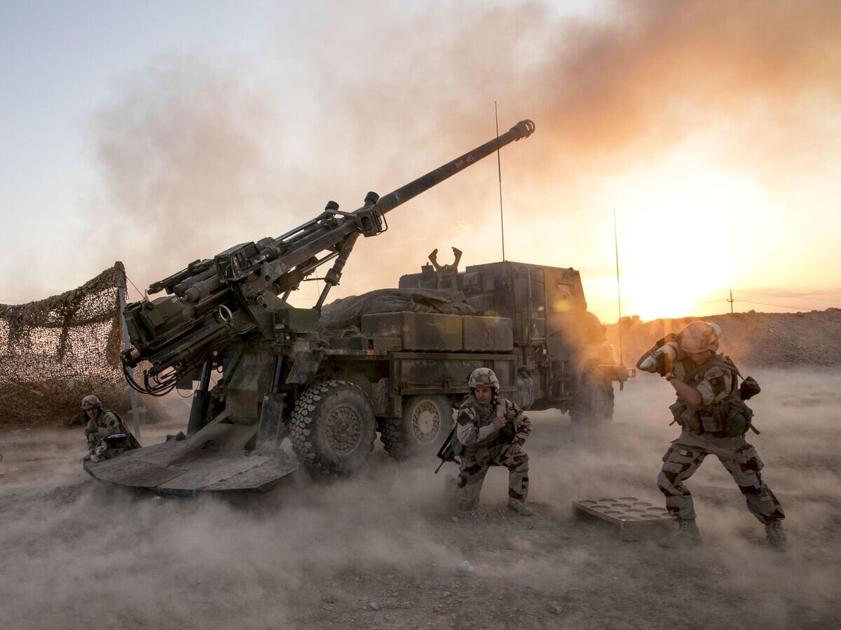    Французская самоходная артиллерийская установка Caesar© Фото : U.S. Army / Spc. Zakia Gray