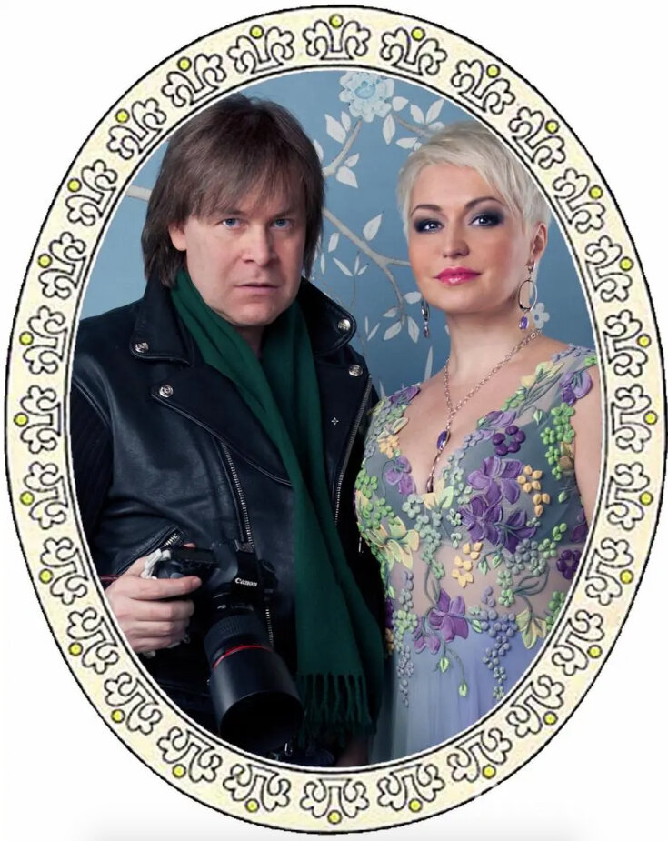    Алексей Вейцлер и Катя Лель.Из архива журнала "Андрей"