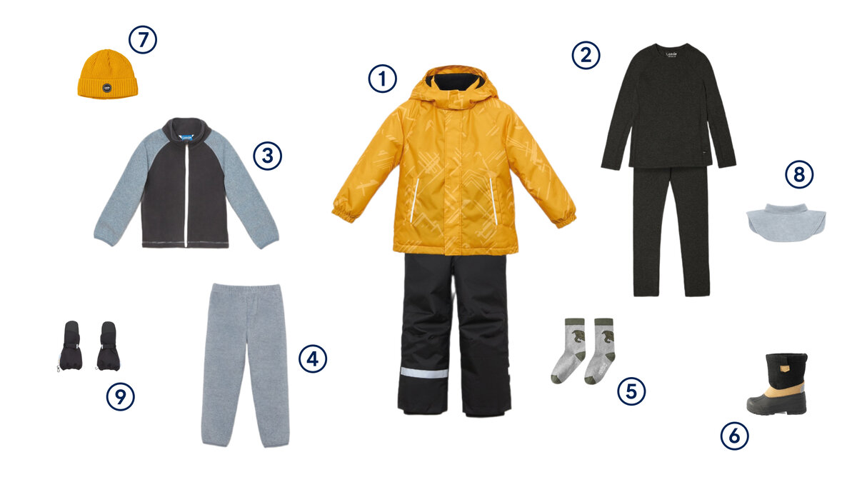 Если погода позволяет, можно убрать средний слой.