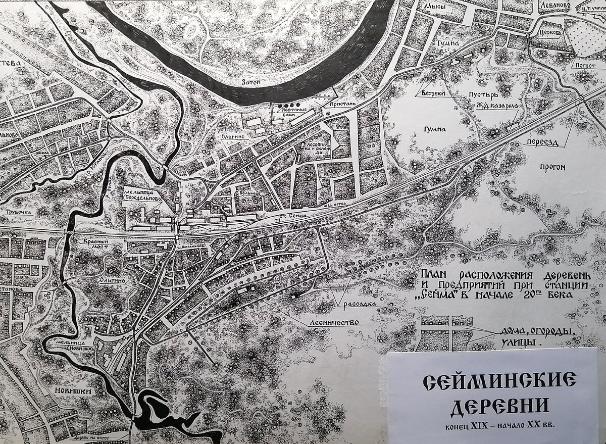 Карта из музея Володарска. Фото Ольги Брезгиной, автора статьи