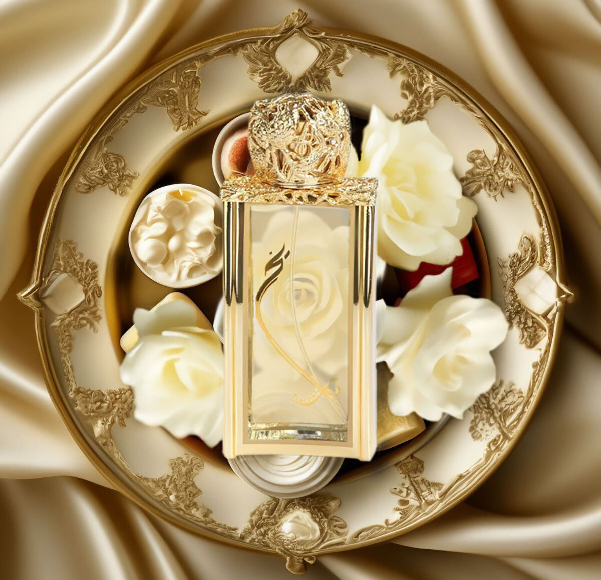 группа: цветочные верхние ноты: роза, гардения
средняя нота: ваниль
базовая нота: белый мускус