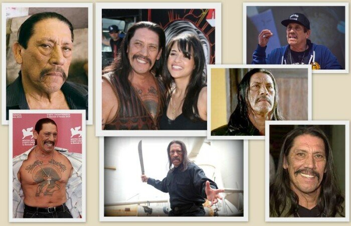  Кадры из кинофильмов с участием Дэнниэля Трехо в ролях плохих парней.