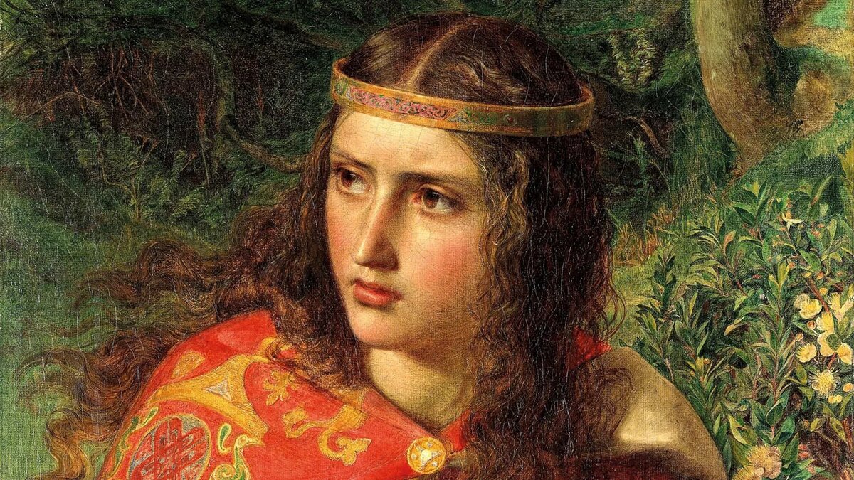Алионора Аквитанская. Максимально близкая современная художественная реконструкция.