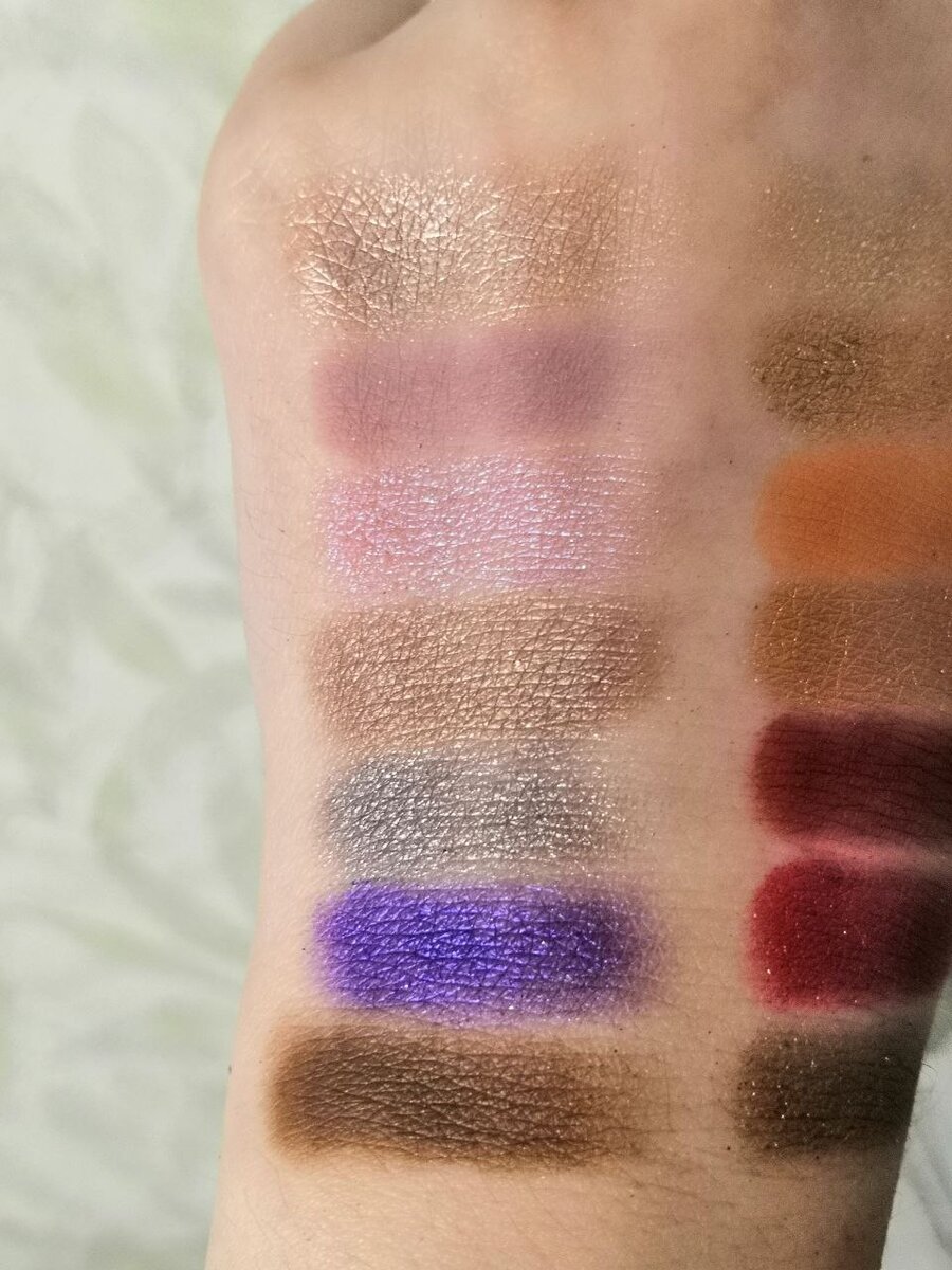 Свотчи верхнего холодного ряда