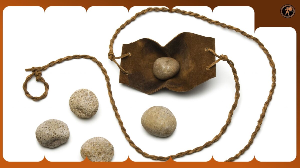 Праща. Ремень + Камень = оружие. | История weekly | Дзен