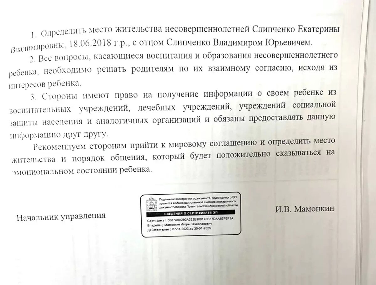 Развод с браком: в Балашихе опека передала 5-летнюю дочь отцу при живой  матери | НОВЫЕ ИЗВЕСТИЯ | Дзен