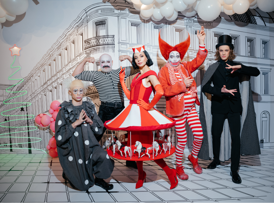    Винтаж, фокусы и карусель: в Noôdome прошел новогодний праздник MR Group (фото 3)