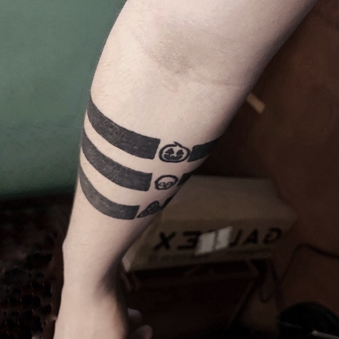 Пример татуировки, которую нам пришлось перекрывать