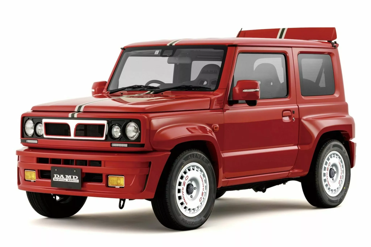 Представлены Suzuki Jimny в стиле Lancia Delta Integrale и Renault 5 Turbo  | iXBT.com | Дзен