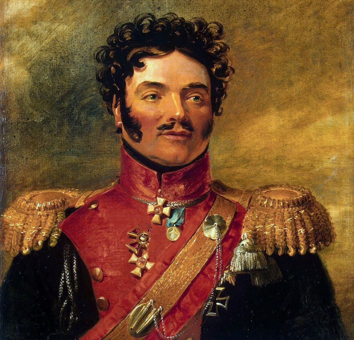 Портрет Джозефа О'Рурка в Эрмитаже (взято из Википедии).