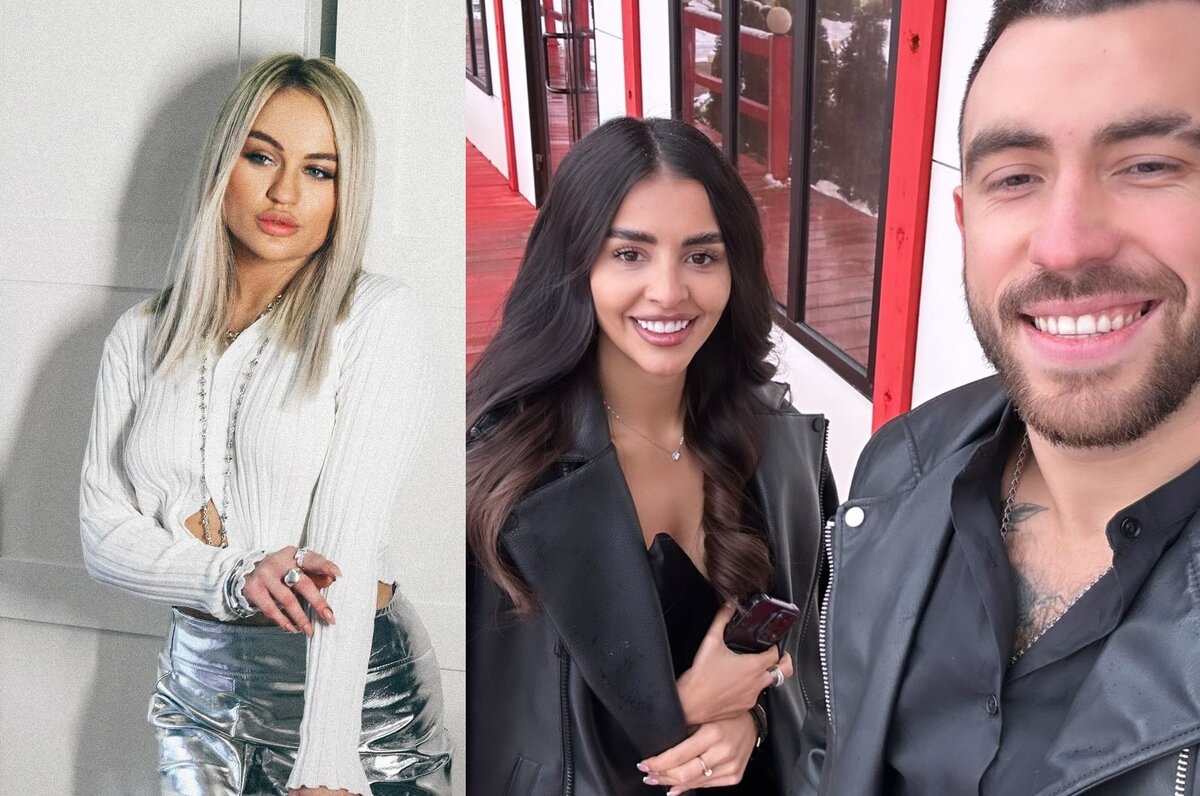 Элина Рахимова/ Игорь Григорьев и Кристина Бухынбалтэ (фото из Telegram)