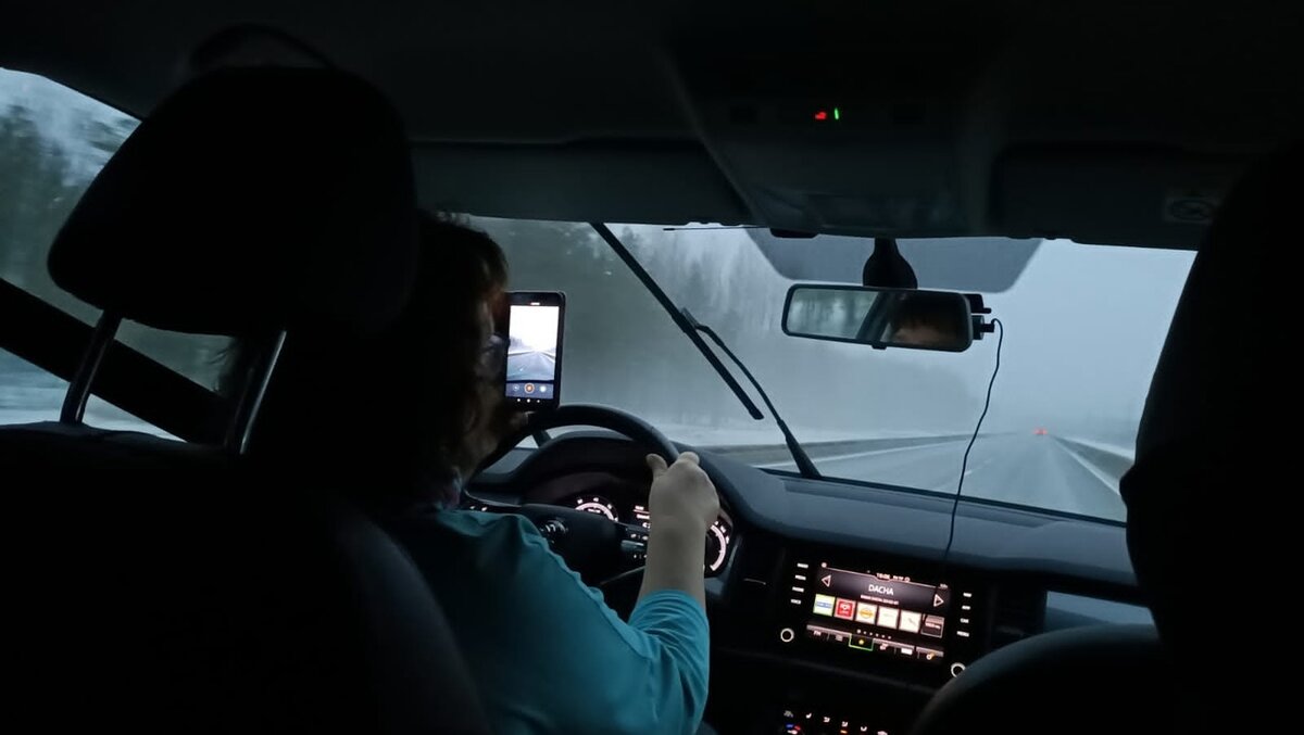 Вот такой туман зимой.