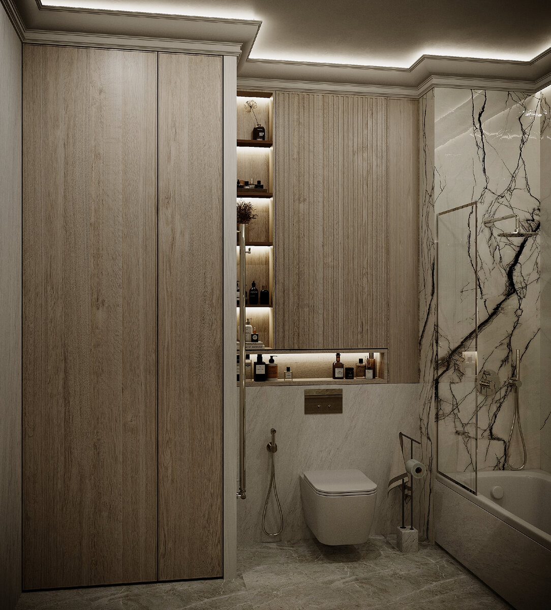 санузел ЖК Невский, Москва