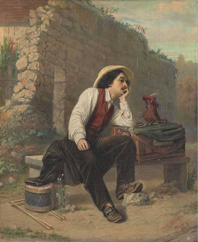 Перов В.Г. "Шарманщик"