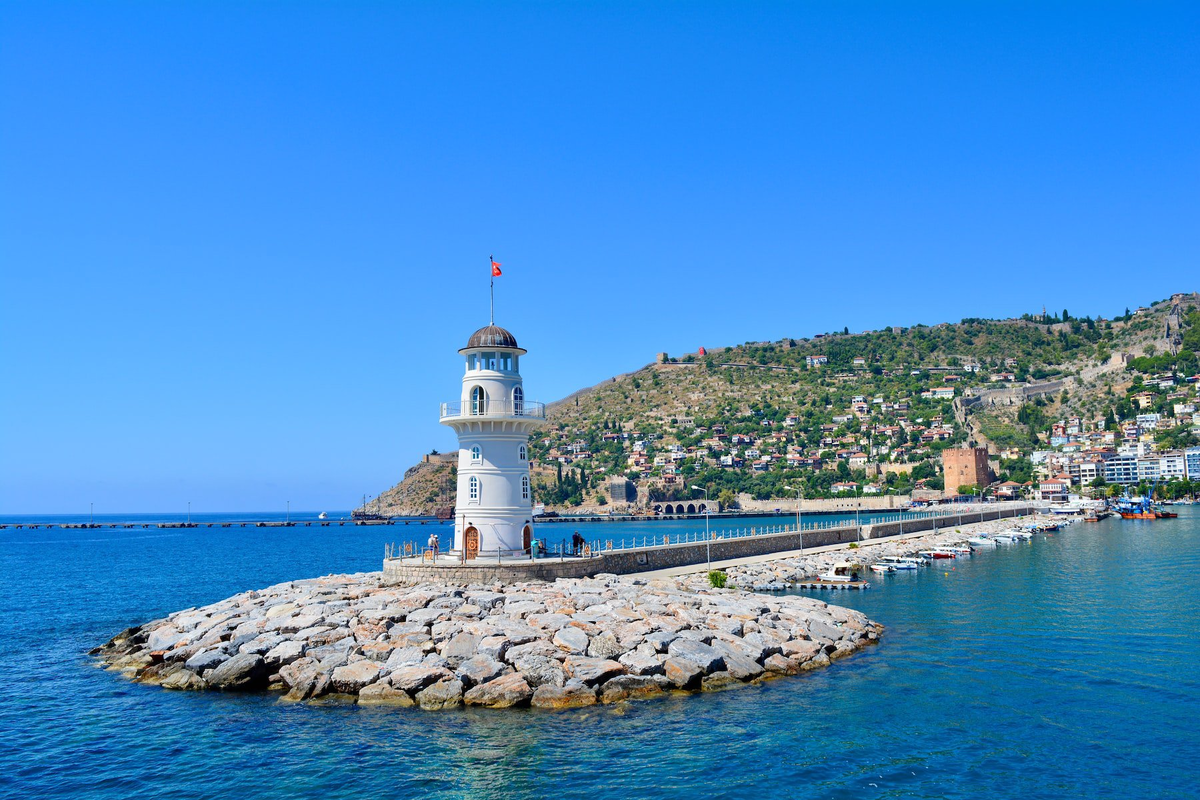 Alanya turkey. Аланья (Турция). Маяк Аланья Турция. Аланья Турция 2022. Пляж Маяк Аланья.