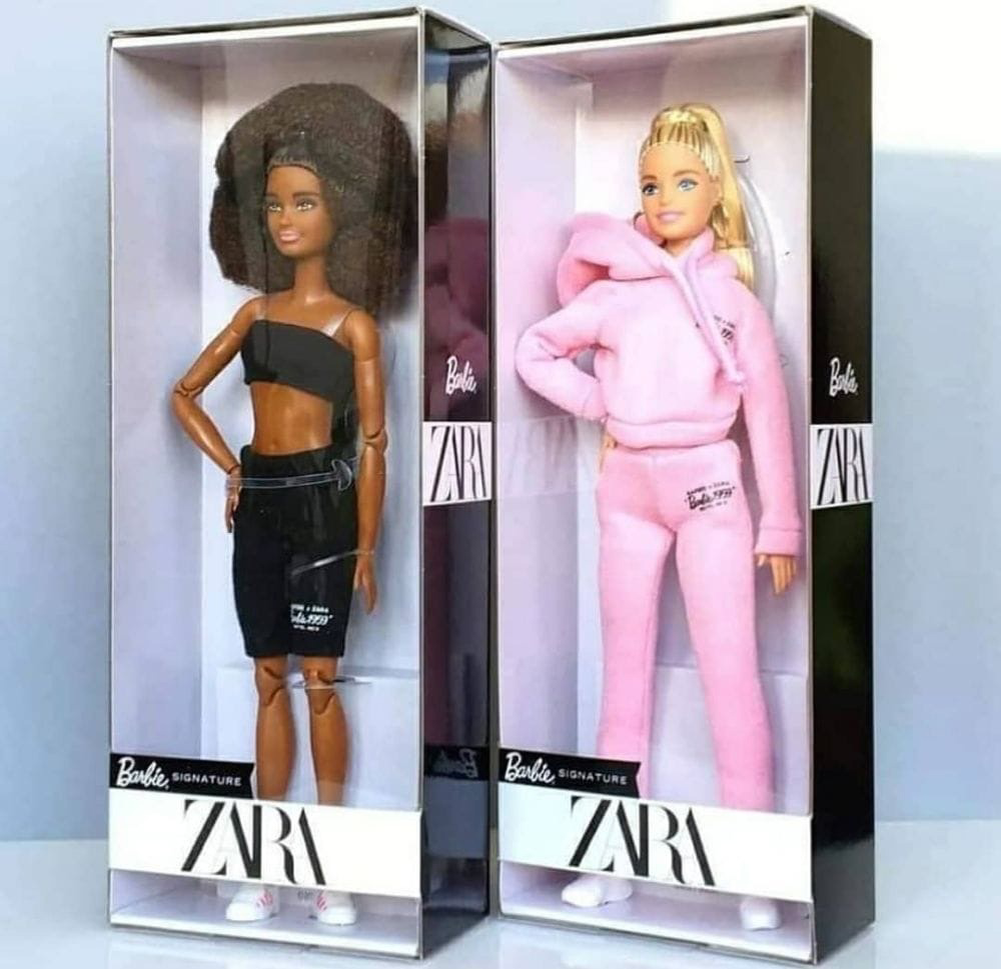 💗Капсульная коллекция ZARA X BARBIE 2021 - 2023🖤 | RESTYLED_DOLL_CATALOG  | Дзен