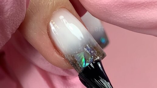 ivanova.nail.art | льдинки на ногтях #блестки #дизайнногтей #камни # ...