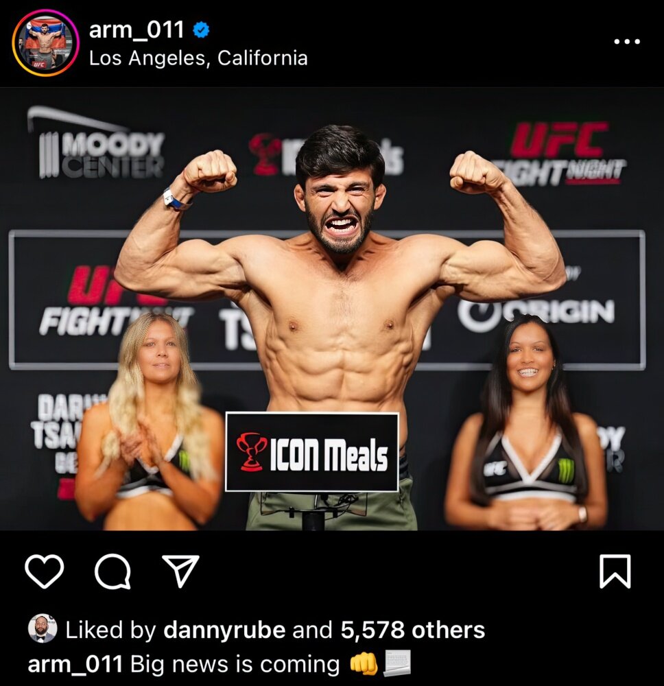 Арман Царукян обещает большие новости 