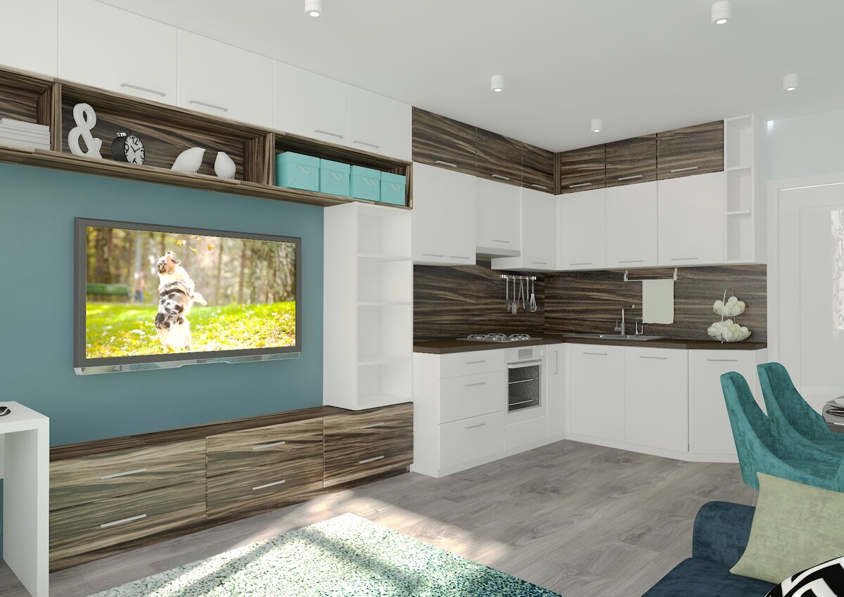 Дизайн гостинной