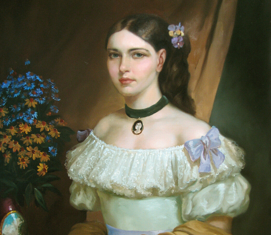 Фото используется в иллюстративных целях. Девушка на картине не является Марфой Сурминой. Фото из открытых источников