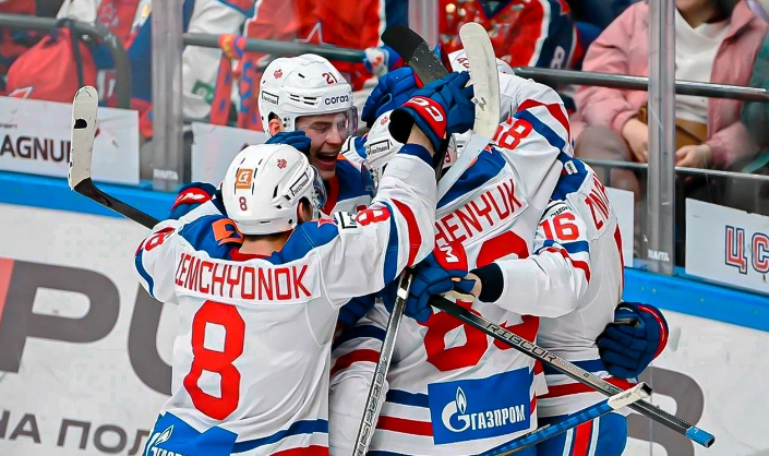 СКА очередной раз оказался сильнее ЦСКА. Фото: ХК СКА