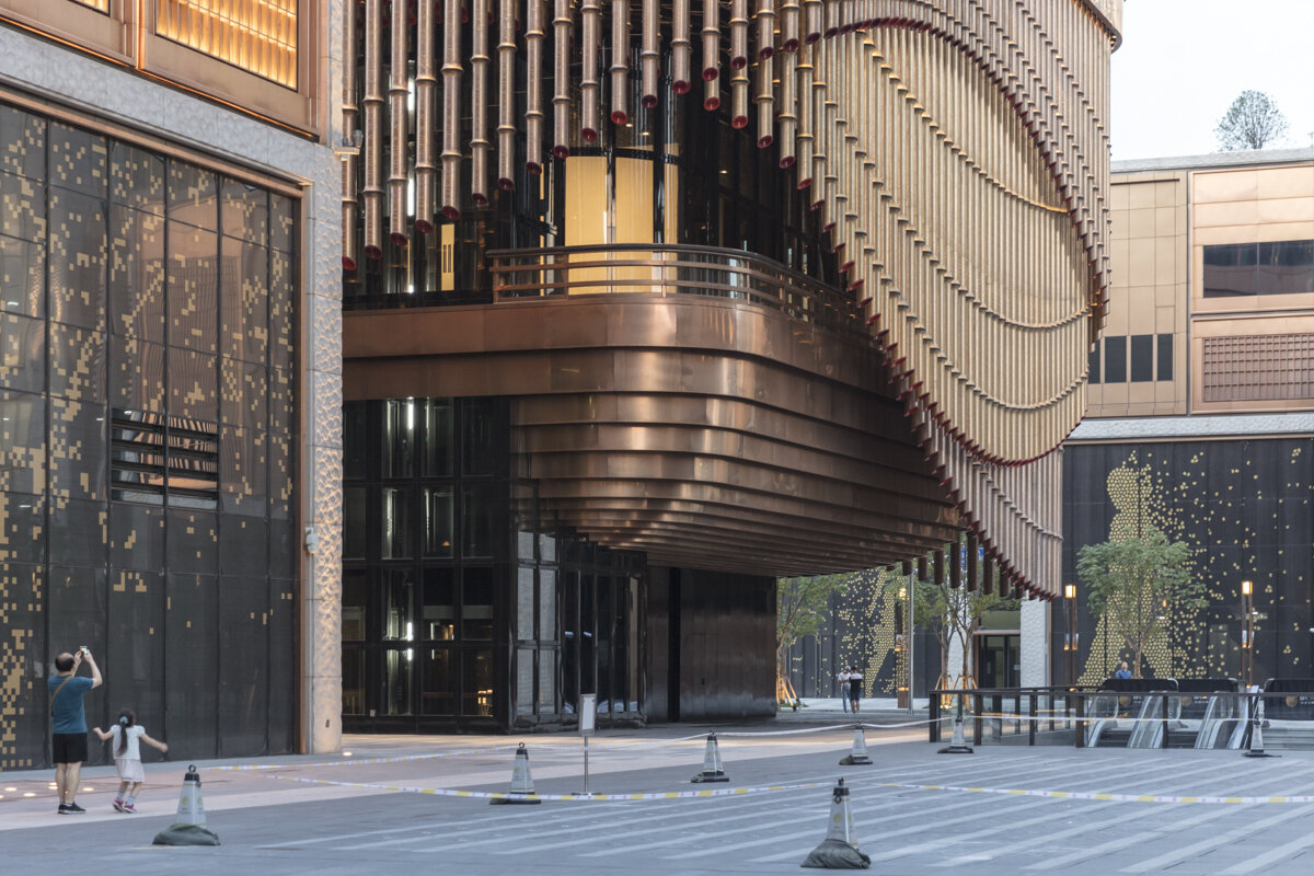 Architecture ru. The Bund Finance Center от Нормана Фостера и Heatherwick Studio.