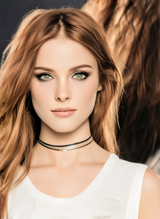 Мой типаж. Сгенерировано с помощью нейросети Kandinsky