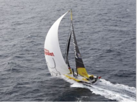 Яхта Cheminées Poujoulat на ходу